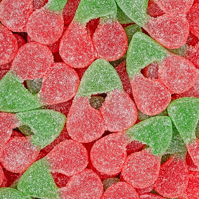 Kervan Candy Bebeto Sour Cherry – Fruity, Soft & Sour Gummy Candy Bulk for Kids, Gift Snacks and Parties – Sour Cherry Gummies Big Party Size Bag (5 lbs)