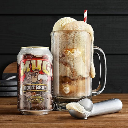Mug Root Beer Soda, 7.5 Ounce Mini Cans (Two packs of 10)
