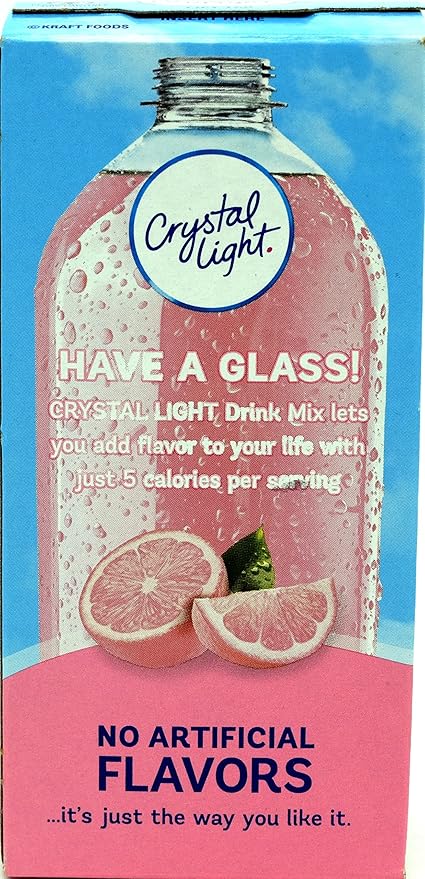 Crystal Light On The Go Pink Lemonade, 10-Packet Box (Pack of 7)