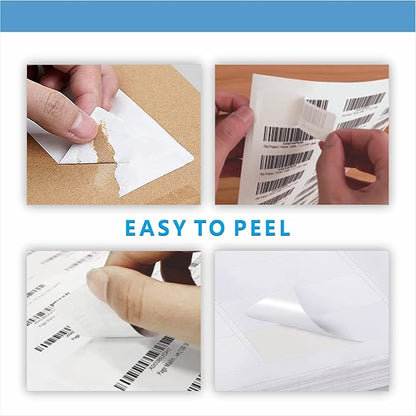Address Labels, JIQEZNL Premium 1" x 2 - 5/8" Mailing Labels for Envelopes, 900 Address Label Sticker Paper for Laser/Ink Jet Printer, White Blank Printable Sticker Labels 30 Per Sheet 8.5"×11" | Address Labels - TrueDesk