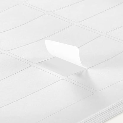 Amazon Basics Printable Address Labels, White, 1" x 2 - 5/8", 3000 Blank Mailing Labels | Address Labels - TrueDesk