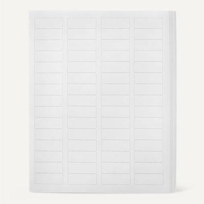 Amazon Basics Printable Address Labels, White, 2/3" x 1 - 3/4", 3000 Blank Mailing Labels | Address Labels - TrueDesk