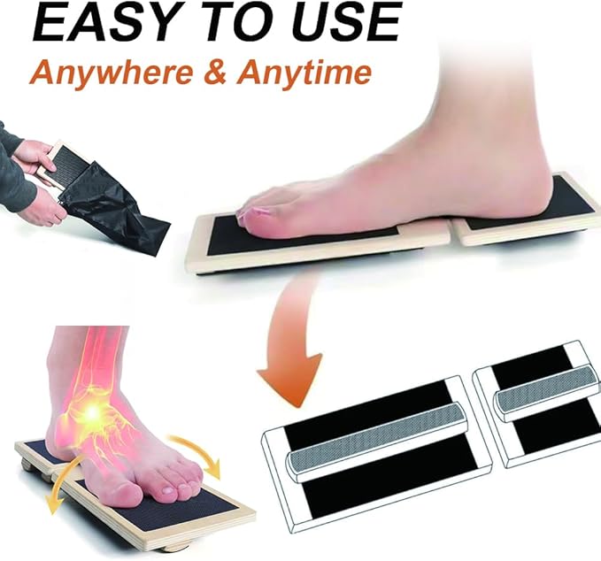 Ankle Balance Board, Foot Strength Trainer, Used for Sprain Recovery, Plantar Fasciitis Relief, Posture Correction Device, Balance Training. | Balance Boards - TrueDesk