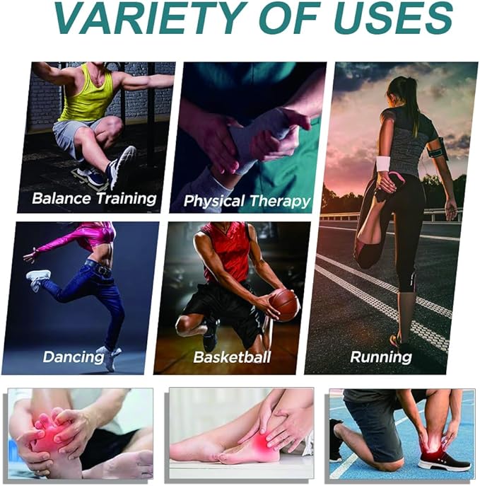 Ankle Balance Board, Foot Strength Trainer, Used for Sprain Recovery, Plantar Fasciitis Relief, Posture Correction Device, Balance Training. | Balance Boards - TrueDesk