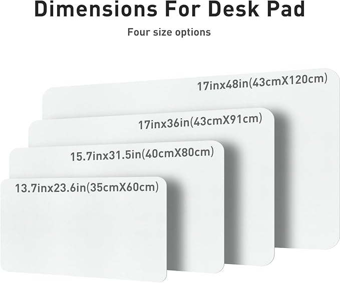 Aothia Leather Desk Pad Protector, Office Mat, Large Mouse Pad, Non - Slip PU Leather Blotter, Laptop Desk Pad, Waterproof Writing Pad for Office and Home (Barely Grey, 31.5" x 15.7") | Desk Pads Blotters - TrueDesk