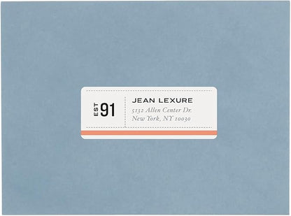 Avery Easy Peel Address Labels, Inkjet Printers, White, 1" x 2 - 5/8", Box of 750 Labels (08160) | Address Labels - TrueDesk
