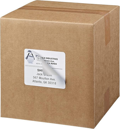 Avery Printable Shipping Labels, Sure Feed Technology, 3 - 1/3" x 4", White, Laser/Inkjet Printable, 60 Blank Mailing Labels (15264) | Laser Inkjet Printer Labels - TrueDesk