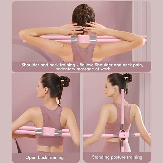 Back Brace and Posture Corrector for Women and Men, Adjustable And Lightweight Posture Corrector Back Support, Scoliosis and Hunchback Correction, Relief Back Pain, Yoga Stick Stretching Tool | Back Braces - TrueDesk