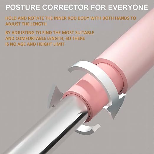Back Brace and Posture Corrector for Women and Men, Adjustable And Lightweight Posture Corrector Back Support, Scoliosis and Hunchback Correction, Relief Back Pain, Yoga Stick Stretching Tool | Back Braces - TrueDesk