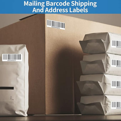 BESTEASY 30 - up 500 Sheets 1" X 2 - 5/8" Address Shipping Labels for Laser and Inkjet Printers, FBA Product Labels (15000 Labels) | Laser Inkjet Printer Labels - TrueDesk