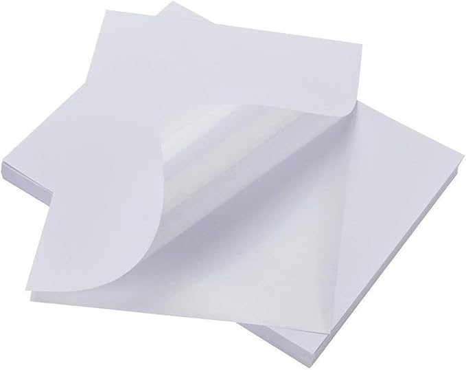 BESTEASY Sticker Paper 8.5" x 11" Full Sheet Label Stickers for Laser & Inkjet Printers, Self - Adhesive Paper Shipping Labels (500 Sheets,500 Labels) | Laser Inkjet Printer Labels - TrueDesk