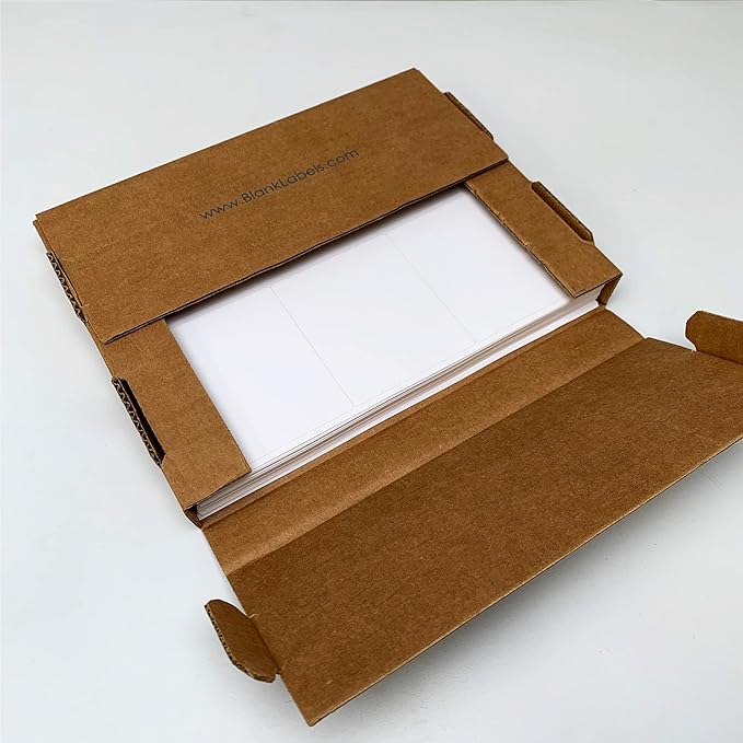 Blank Labels Address Barcode Shipping Labels, 4" x 3.33" (4 x 3 - 1/3) Permanent White Matte Label, Inkjet and Laser Printer Guaranteed Made in USA, 6 Labels Per Sheet - 25 Sheets - 150 Labels | Laser Inkjet Printer Labels - TrueDesk