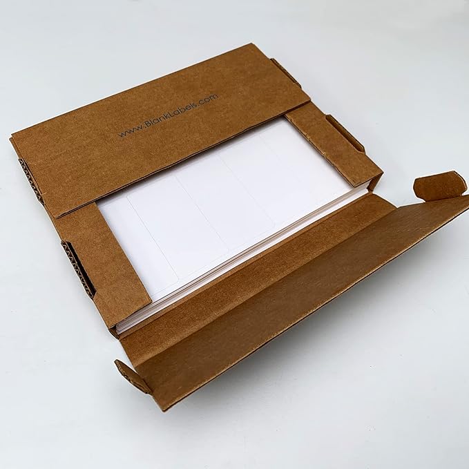 Blank Labels Address Shipping Labels, 2" x 4" Permanent White Matte Label, Inkjet and Laser Printer Guaranteed Made in USA, 10 Labels Per Sheet - 25 Sheets - 250 Labels | Laser Inkjet Printer Labels - TrueDesk