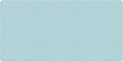 Bloss Light Blue Desk Mat, Large Mouse Pad, Leather Desk Blotter, Waterproof Desk Pad for Office Home Decor/31.5×15.7 Inch | Mouse Pads - TrueDesk