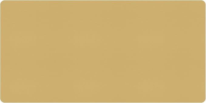 Bloss Light Yellow Desk Mat 31.5"x15.7", Desk Matt for Desktop, Waterproof Leather Large Mouse Pad, Computer Mat for Office/Home/Decor | Mouse Pads - TrueDesk