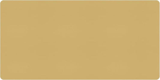 Bloss Light Yellow Desk Mat 31.5"x15.7", Desk Matt for Desktop, Waterproof Leather Large Mouse Pad, Computer Mat for Office/Home/Decor | Mouse Pads - TrueDesk