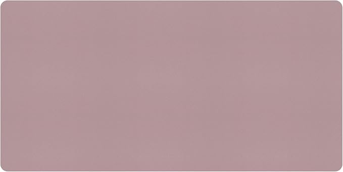 Bloss Pink Desk Mat, Large Mouse Pad, Non - Slip Desk Protector Mat, Leather Desk Blotter, Waterproof Desk Pad for Make Up Desk/31.5×15.7 Inch | Mouse Pads - TrueDesk