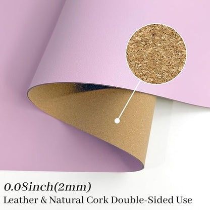 Bloss Purple Desk Mat, Leather Desk Pad, Desk Matt for Desktop, Waterproof Desk Pad Mat, Computer Mat for Office Work/Home/Decor/Desk Protector/Cover(31.5 x 15.7 Inches) | Desk Pads Blotters - TrueDesk