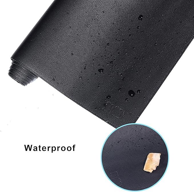 Cacoy 36" x 20" Leather Desk Mat for Home Office, Extra Large PU Leather Desk Pad Blotters, Waterproof Computer Keyboard Mat, Extended Gaming Mouse Pad, Desk Protector for Desktop and PC Laptop, Black | Desk Pads Blotters - TrueDesk