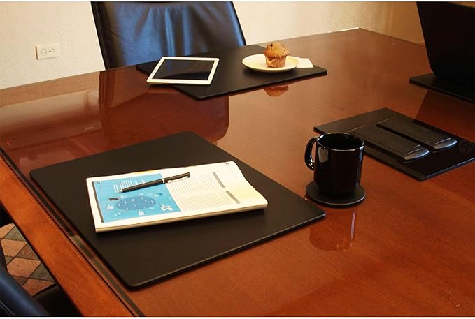 Dacasso Leatherette Conference Pads | Desk Pads Blotters - TrueDesk