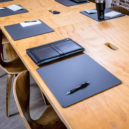 Dacasso Leatherette Conference Pads | Desk Pads Blotters - TrueDesk