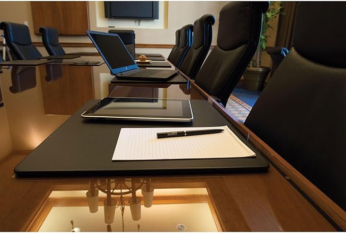 Dacasso Leatherette Conference Pads | Desk Pads Blotters - TrueDesk