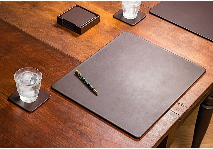 Dacasso Leatherette Conference Pads | Desk Pads Blotters - TrueDesk