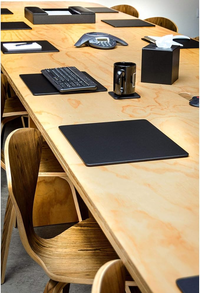 Dacasso Leatherette Conference Pads | Desk Pads Blotters - TrueDesk