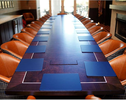 Dacasso Leatherette Conference Pads | Desk Pads Blotters - TrueDesk