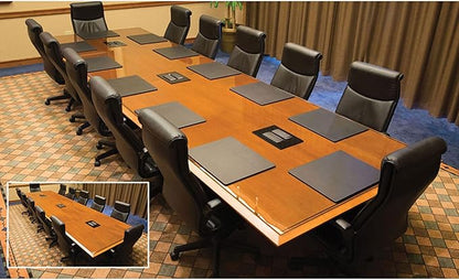 Dacasso Leatherette Conference Pads | Desk Pads Blotters - TrueDesk