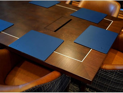 Dacasso Leatherette Conference Pads | Desk Pads Blotters - TrueDesk