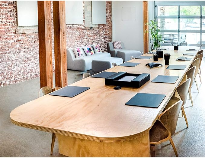 Dacasso Leatherette Conference Pads | Desk Pads Blotters - TrueDesk