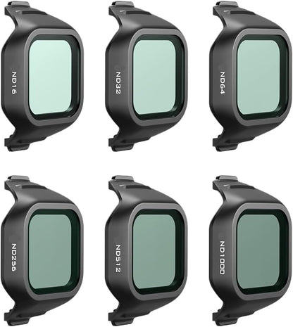 Drones All Day 6 Pack ND Filters Include ND16/32/64/256/512/ND1000 Filter For Mini 5 Pro Drone Camera Accessories | Unmanned Aerial Vehicles UAVs - TrueDesk