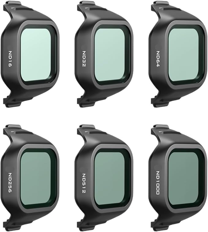 Drones All Day 6 Pack ND Filters Include ND16/32/64/256/512/ND1000 Filter For Mini 5 Pro Drone Camera Accessories | Unmanned Aerial Vehicles UAVs - TrueDesk