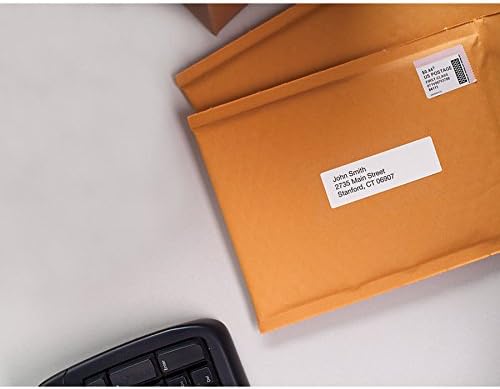 DYMO 30253 LW Mailing Address Labels, 2 - up, for LabelWriter Label Printers, 1 roll of 700 | Address Labels - TrueDesk