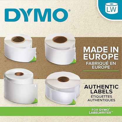 DYMO Authentic LabelWriter Large Shipping Labels/Name Badges | 54 mm x 101 mm | Self - Adhesive | Roll of 220 Easy - Peel Labels | for LabelWriter Label Makers | Made in Europe | Address Labels - TrueDesk