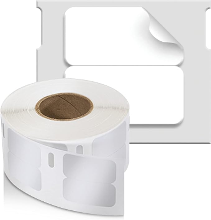 DYMO Authentic LW Extra - Small Multi - Purpose Labels DYMO Labels for LabelWriter Printers White 1/2" x 1" 1 Roll of 1000 | All - Purpose Labels - TrueDesk