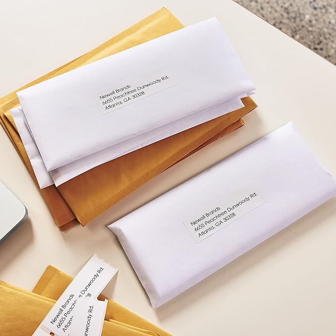 DYMO Authentic LW Mailing Address Labels for LabelWriter Label Printers, (1 - 1/8" x 3 - 1/2"), 3 Rolls of 350 (1050 Total) | Address Labels - TrueDesk