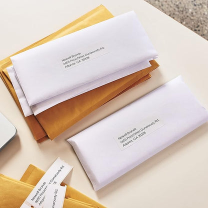 DYMO Authentic LW Mailing Address Labels for LabelWriter Label Printers, (1 - 1/8" x 3 - 1/2"), 3 Rolls of 350 (1050 Total) | Address Labels - TrueDesk