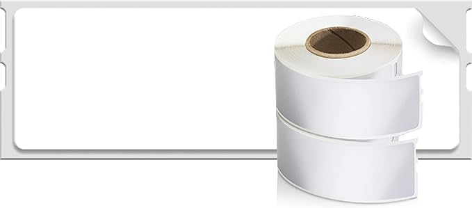DYMO Authentic LW Mailing Address Labels for LabelWriter Label Printers, White, 1 - 1/8'' x 3 - 1/2'', 2 Rolls of 260 (30572) | Address Labels - TrueDesk