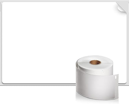 Dymo S0947420 LabelWriter 4XL High Capacity Large Shipping Labels, 102 x 59 mm, 2 Rolls of 575 - Black Print on White | Address Labels - TrueDesk