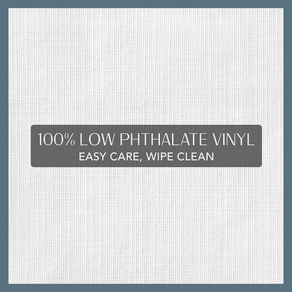 Elrene Home Fashions Deluxe Heavy Duty Table Pad Protector Cushioned Flannel Backing, 52" x 90", White | Table Pads - TrueDesk