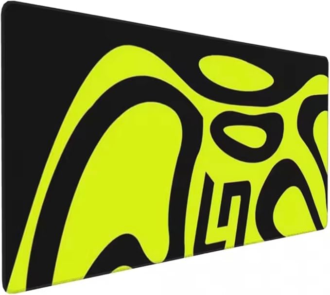 F1 LN4 LandoNorris Computer Mat for Desk (36x12Inches) Keyboard Mouse Desktop Laptop Protector - Green Blob | Desk Pads Blotters - TrueDesk