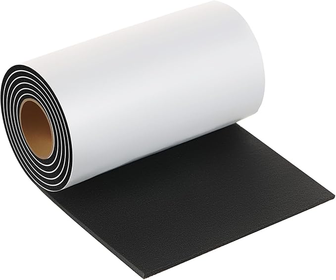 Felt Furniture Pads - Heavy Duty Cuttable Strips with Adhesive Backing, Self - Adhesive Felt Strips, Pad, Tape Roll for Chair Legs, Hard Floor and Wall Protection (Black, 40 x 5 x 0.14 Inch) | Furniture Pads - TrueDesk