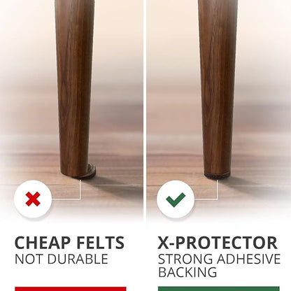 Felt Furniture Pads X - PROTECTOR 181 PCS Premium Furniture Pads - Felt Pads Furniture Feet Best Wood Floor Protectors - Protect Your Hardwood & Laminate Flooring! | Furniture Pads - TrueDesk