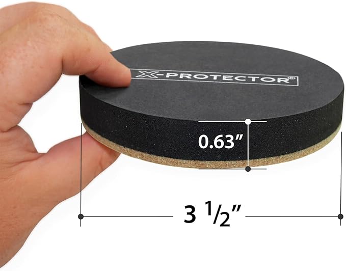 Felt Furniture Sliders Hardwood Floors X - PROTECTOR – 16 PCS 3 1/2" Furniture Sliders – Heavy Duty Felt Sliders Hard Surfaces – Move Your Furniture Easily & Safely! | Furniture Sliders - TrueDesk