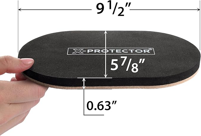 Felt Furniture Sliders Hardwood Floors X - PROTECTOR – 4 PCS 9 1/2 inch Furniture Sliders – Heavy Duty Felt Sliders Hard Surfaces – Move Your Furniture Easily & Safely! | Furniture Sliders - TrueDesk