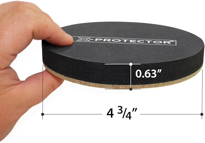 Felt Furniture Sliders Hardwood Floors X - PROTECTOR – 8 PCS 4 3/4 inch Furniture Sliders – Heavy Duty Felt Sliders Hard Surfaces – Move Your Furniture Easily & Safely! | Furniture Sliders - TrueDesk