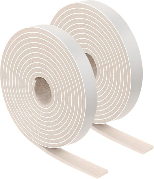 Felt Strips with Adhesive Backing – Furnigear Heavy Duty Cuttable Felt Tape Roll Furniture Pads for Chair Legs - Protecting Hardwood Floors, Chair Wall Protector (Beige, 80 x 0.5 x 0.14 Inch) | Furniture Pads - TrueDesk