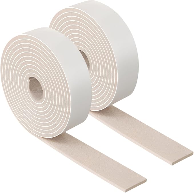 Felt Strips with Adhesive Backing – Furnigear Heavy Duty Cuttable Felt Tape Roll Furniture Pads for Chair Legs - Protecting Hardwood Floors, Chair Wall Protector (Beige, 120 x 1 x 0.14 Inch) | Furniture Pads - TrueDesk